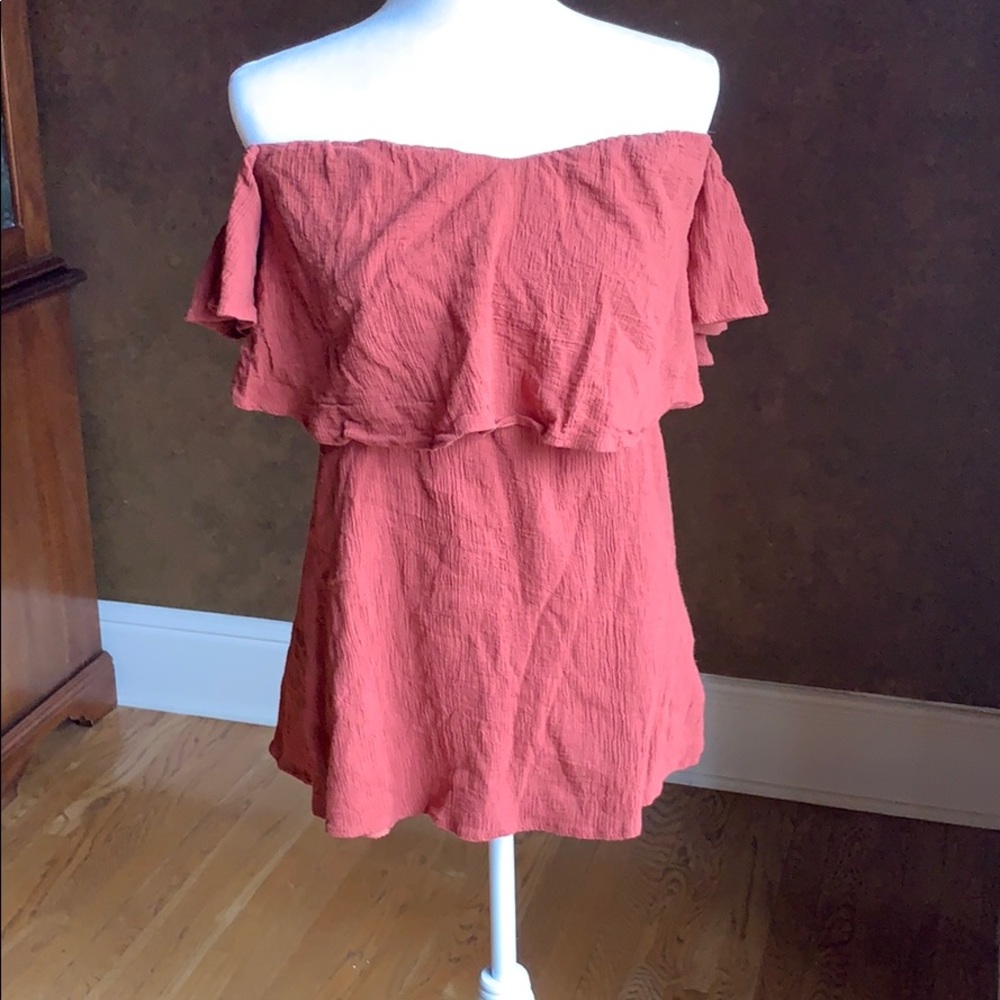 boutique off the shoulder top